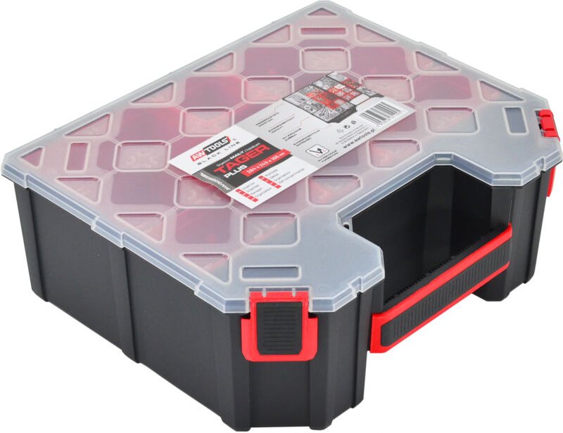 Awtools organiser tager plus z kubełkami mały 284x243x105mm