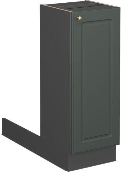 Vicco - Kücheninsel Fame-Line, Grün-Gold Landhaus, 30 cm ohne Arbeitsplatte