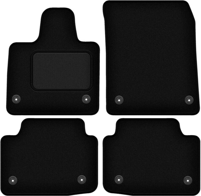 Schwarze Veloursmatten für: Jaguar I-Peace SUV (2019-)