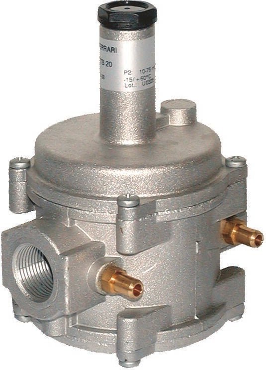 Lpg und cng Druckregler (Stabilisator) mit Filter stab/reg.c/filter frg/2mtb dn15-1/2' pe 200mbar pu reg.20/70mba