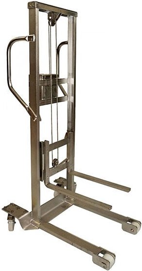 Matisère - Robuster und vielseitiger Edelstahl Handhubwagen - Max. Höhe 1250 mm - 300724