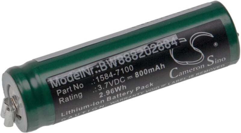 Vhbw - Akku kompatibel mit Moser ChromStyle 1584 Haarschneidemaschine (800mAh, 3,7V, Li-Ion)