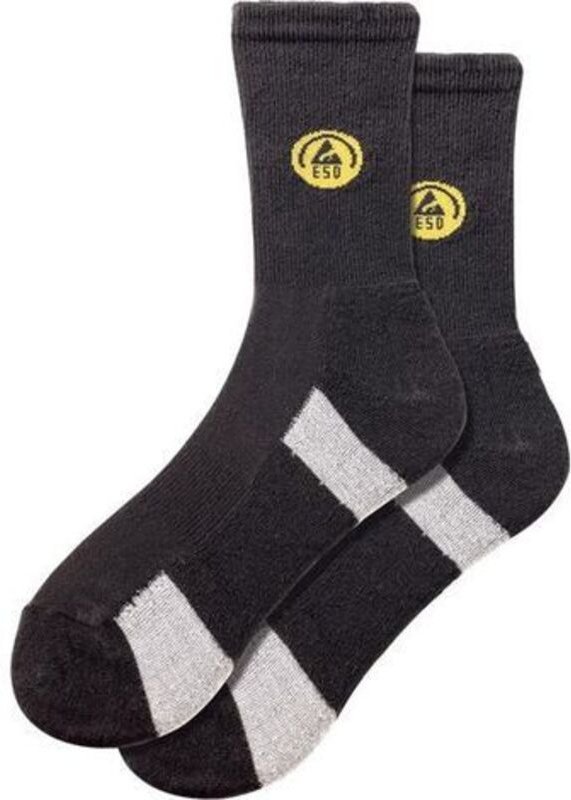 Funktionssocke, esd, Gr. 45-47,schw./grau Fortis