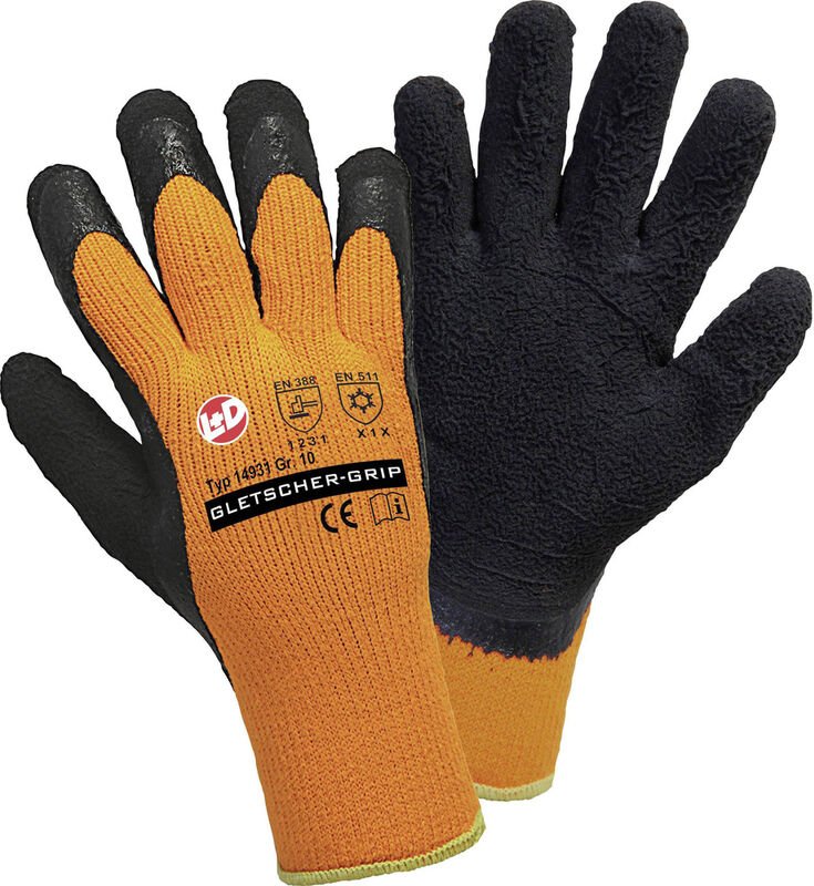 Leipold Doehle Glacier Grip 14931-8 Polyacryl Arbeitshandschuh Größe (Handschuhe): 8, m en 397 cat