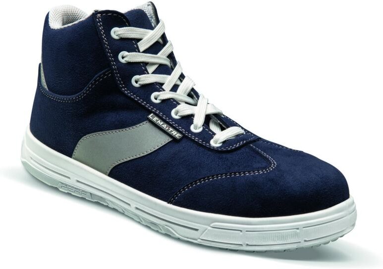 Hochschutzstiefel OMAHA S3 SRC Marine/Weiß 37