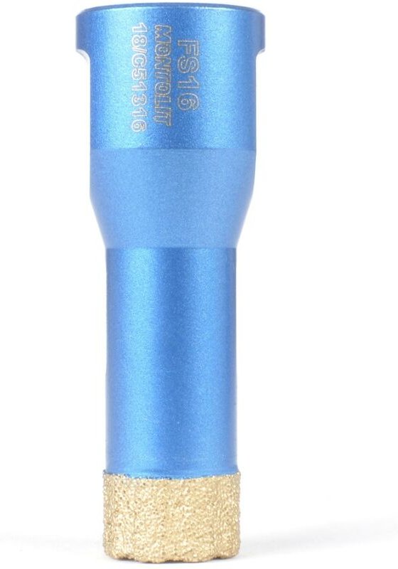 Montolit - diamantbohrkrone FRŽäSFINGER fž£r trocken und NAŽƒBOHRUNG Žÿ 16 mondrillo FS16