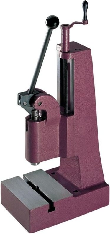 Handhebelpresse mit Kniehebel 800kp Berg + Schmid Pressentechnik