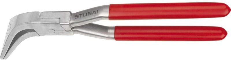 Spengler Falzzange leicht gebogen Maulbreite 60mm Länge 270mm für kleine Falz- und Biegearbeiten - Stubai