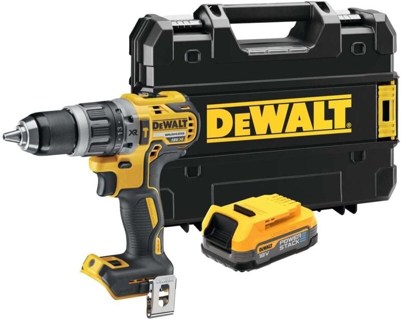 Werkzeuge - 18V Akku-Schlagbohrschrauber, 1x 1,7 powerstack Akku, ohne Ladegerät DCD796E1T - Dewalt