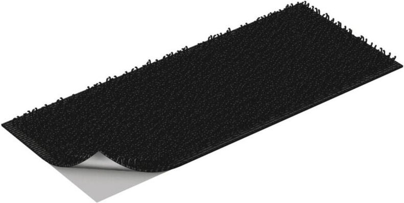 Thumbnail - Klettstreifen (l x b) 120 mm x 50 mm Schwarz 1 St. - Wera