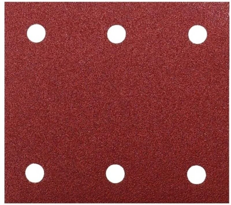 Schleifpapier 114 x 102 mm, K60, 50 Stk. 114 x 102 mm • K60 • 50 Stk. • 6 Loch - Makita