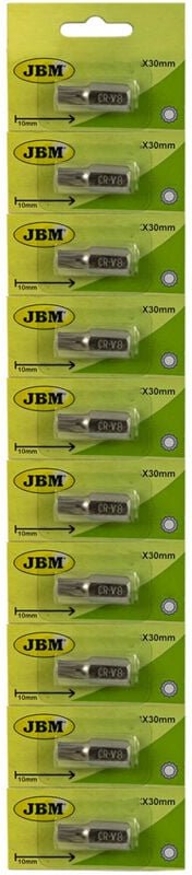 JBM - 12-kantiger Schraubendreher-Bits (ø 5 mm. - Maul 30 mm.) 10424