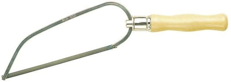 Format - Sägebogen Gesamtlänge 190 - 310 mm Blattlänge 150 mm Zähne per Zoll 25 verstellbar