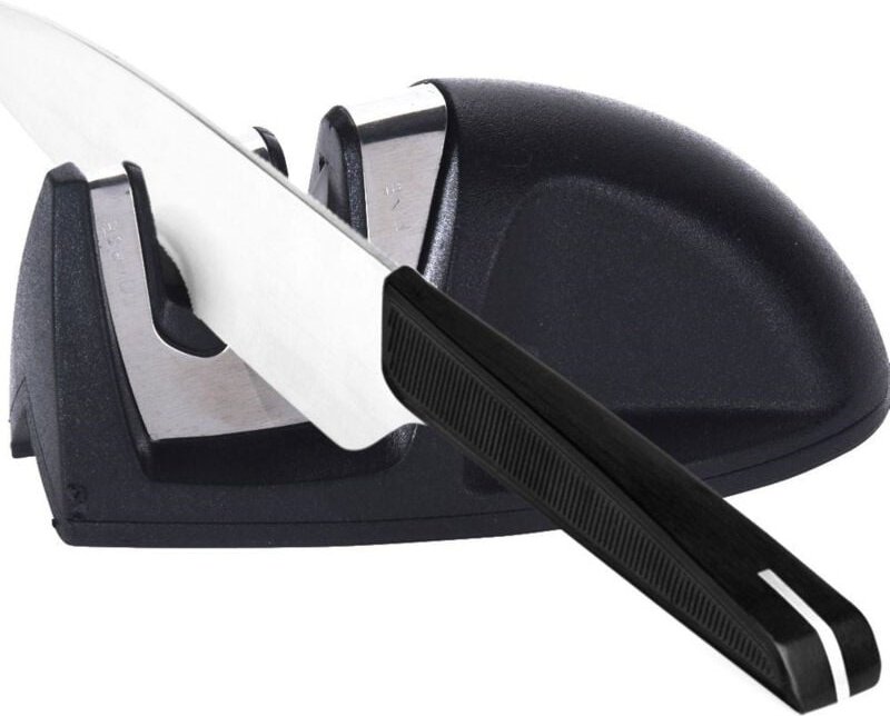 Northix - Knife sharpener with carbon and ceramic head for stainless steel
