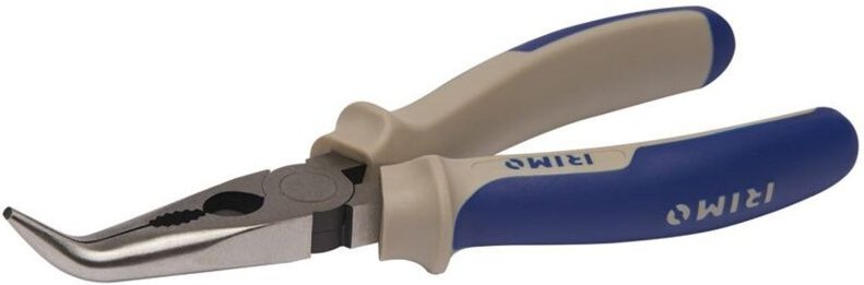 Halbrundzange, gebogen, 200mm 613-200-1 Irimo