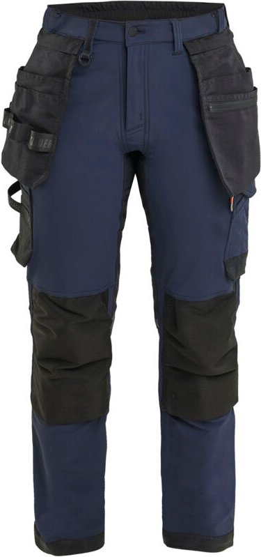 Thumbnail - Stretch-Arbeitshose Damen 4D 7121 - Dunkel Marine/Schwarz XL - FR(48) - SE(C46) - Kurz