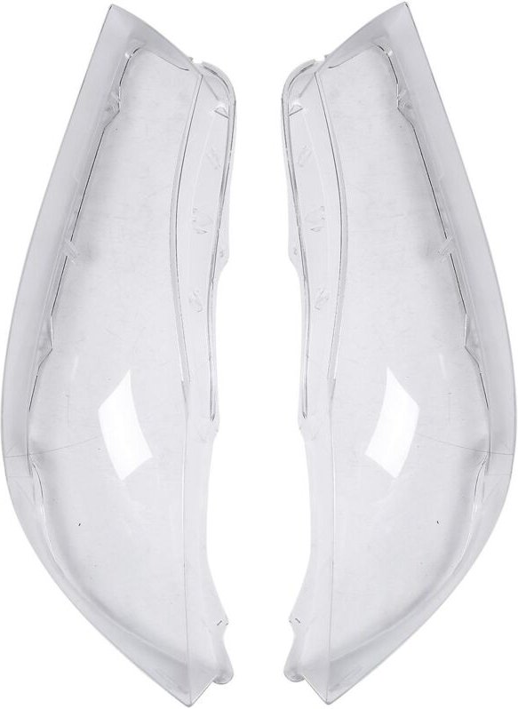 2 Stück Scheinwerferlinsen-Kunststoffabdeckung für 3 E90 Limousine/E91 2005–2012 Touring, klares Scheinwerfer-Kopflicht