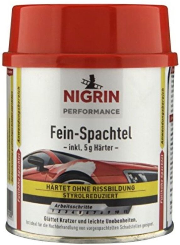 NIGRIN Performance 72112 Fein-Spachtel 250 g
