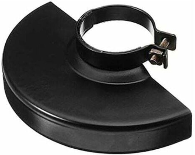 Schwarzer Metall-Radschutz für 125-mm-Winkelschleifer