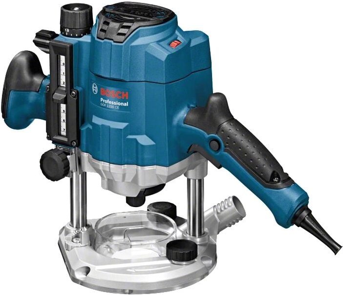 Bosch Professional - Bosch Oberfräse gof 1250 ce Professional im Set im Karton