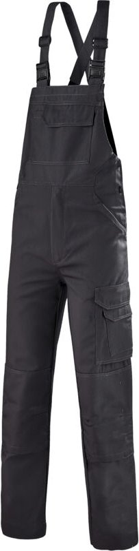 Korssehen-Trägerhose Kross Line Schwarz 3xl