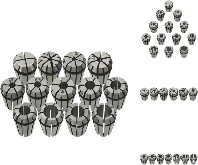 Vidaxl - Schraubzwingen & -stöcke - Living ER11 Spannzangen 13-tlg. Drehwerkzeugsatz