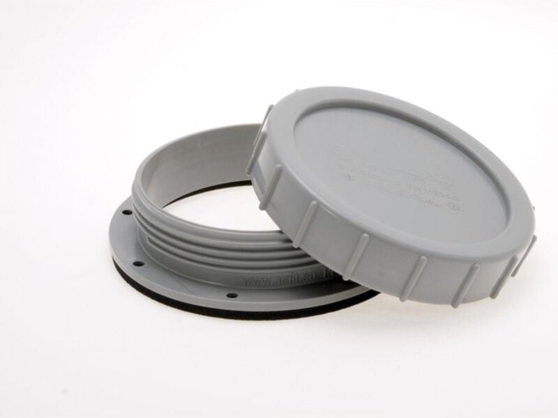 airfit Reinigungsflanschf. Wände, Behälter, Maschinenverkleidung