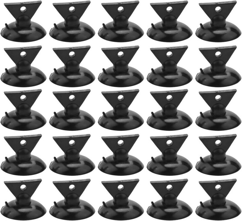 25 STÜCKE GU10 Lampenwechsler Lampenkopf mit PVC-Saugnapf Ersatz für LED-Halogen-Mini-Schienenleuchten