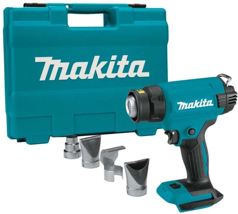 Akku-Heißluftgebläse DHG181ZK 18V, 550° c ohne Akku und Lader - Makita