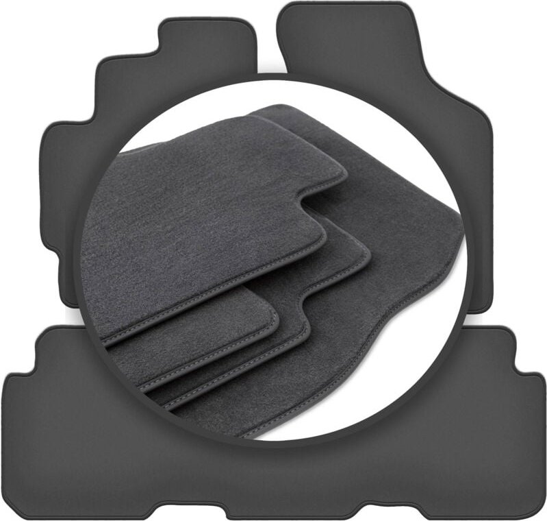 Premium-Fußmatten für: Kia Carens I Minivan (1999-2006)