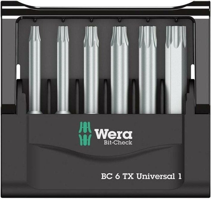 Bit-Set 50mm Bits Mini-Check tx 50 - Wera