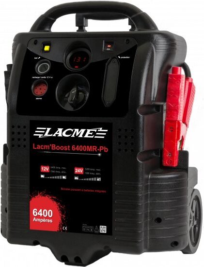 Lacme - Akku & Ladegerät Lac'Boost 6400M-PB mit Bleibatterie - 12/14V 6200A - 515700