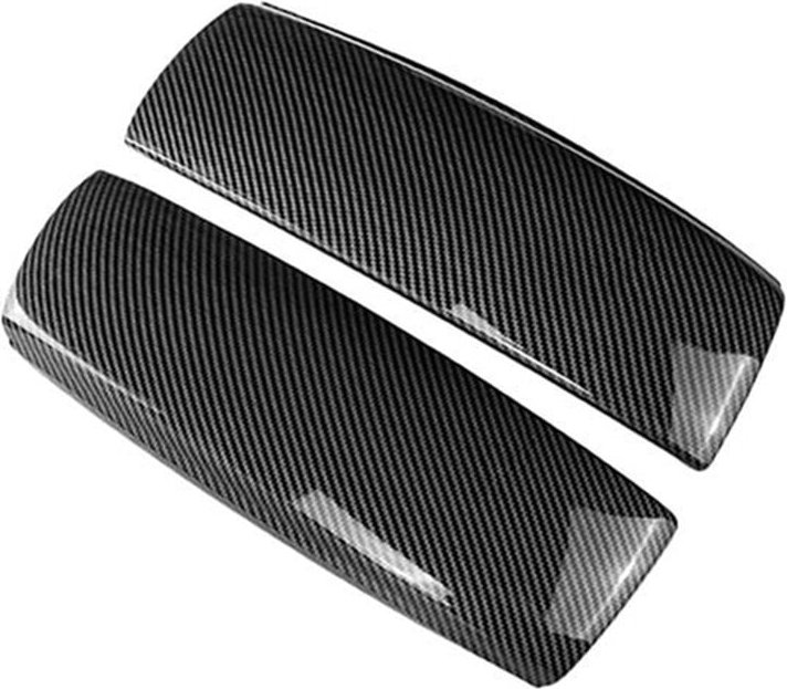 Tlily - Carbon Fiber Center Console Armlehne Box Panel Abdeckung Trim Dekoration Aufkleber Für-X5 F15 X6 F16 2014-2019
