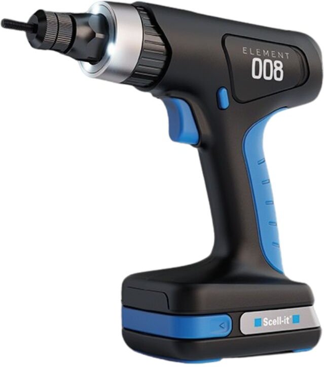 18V scell it Nietgerät für M3 - M6 - Ohne Batterie - E-008-BODY