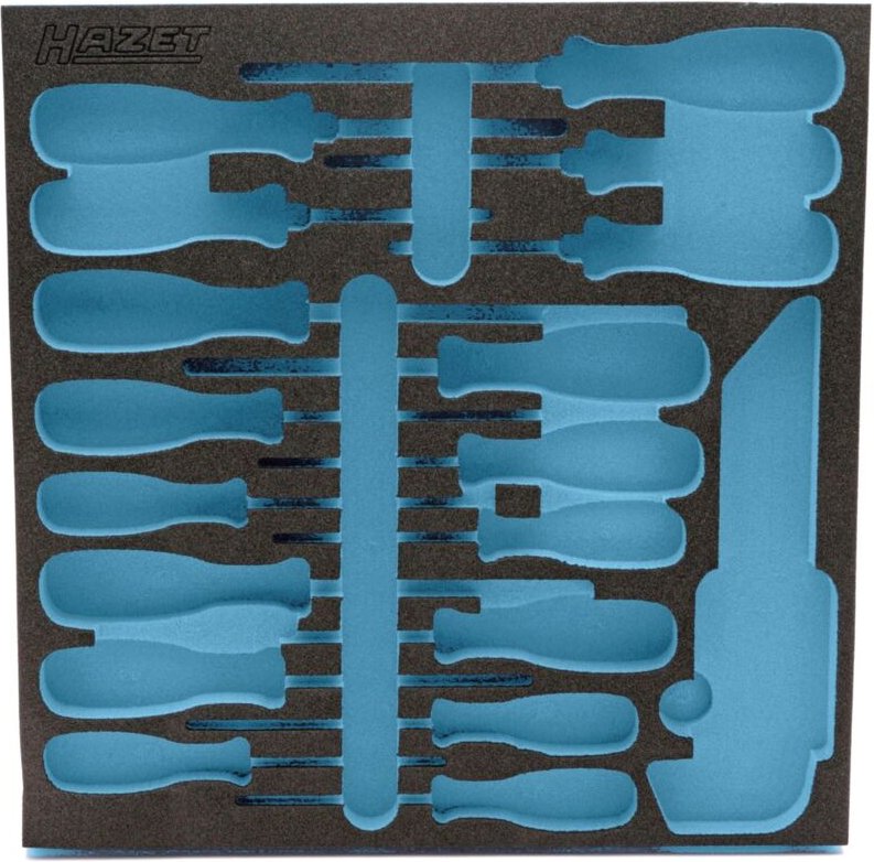 2-Komponenten Weichschaum-Einlage für Art.Nr. 163-297/26, 2/3 (344 x 342 mm) - Hazet