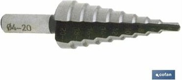 Thumbnail - Hss-Stufenbohrer – Bohrer 4–12
