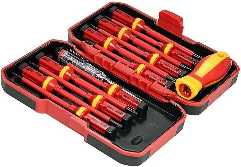 13-teiliges 1000-V-isoliertes Schraubendreher-Set, Mehrzweck-Elektrikerwerkzeuge