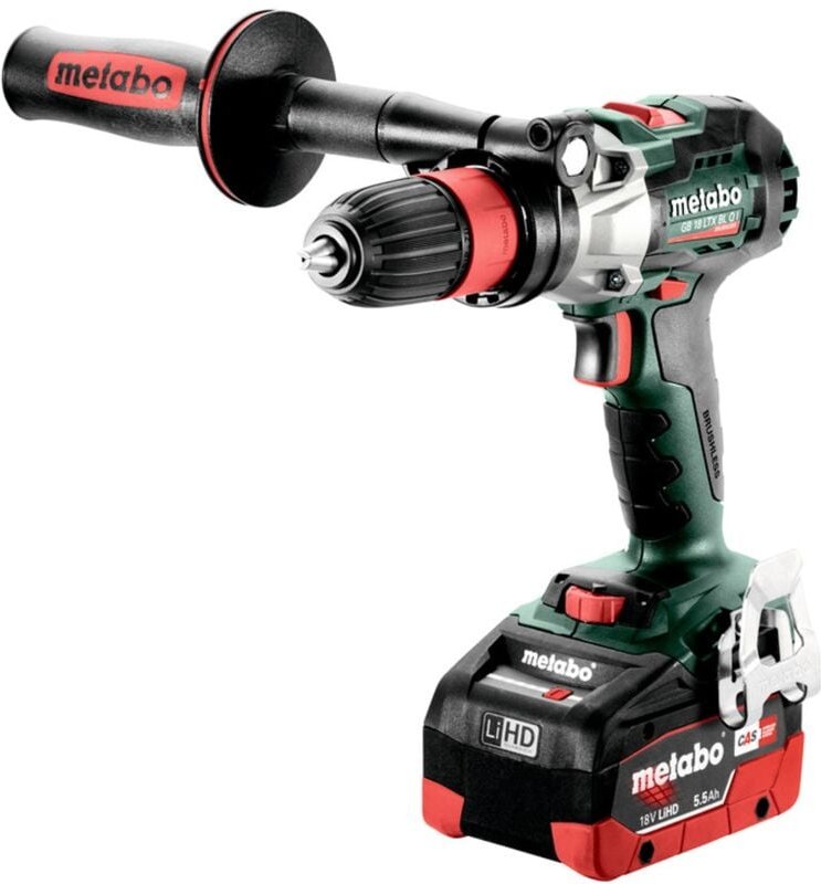 Metabo - Akku-Gewindebohrer gb 18 ltx bl q i x 145 l, 18V 2x5.5Ah LiHD + asc 145