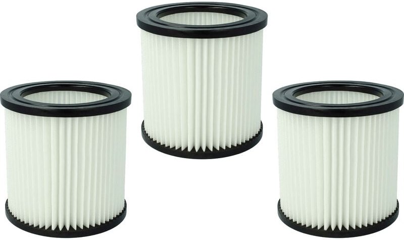 Thumbnail - vhbw 3x Filterelement kompatibel mit Nilfisk Buddy II 18 T, II 18 T UK, II 18 UK Nass-/Trockensauger - Feinstaubfilter, ...