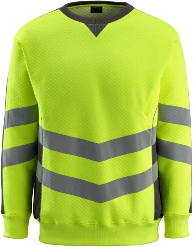 Mascot Warnschutz Sweatshirt WIGTON SAFE SUPREME moderne Passform 50126 Gr. 2XL warngelb/dunkelanthrazit