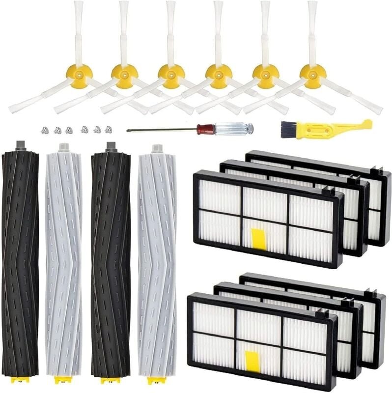 Thumbnail - Zubehör-Set für iRobot Roomba 981 971 960 966 980 985 805 860 870 871 880 890 Roboter-Staubsauger, Ersatzteile, 26er-Pac...