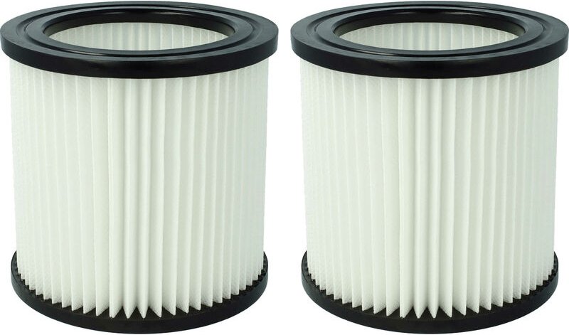 2x Filterelement Ersatz für 6898790 für Nass-/Trockensauger - Feinstaubfilter, Mikrovlies / Kunststoff / Gummi - Vhbw