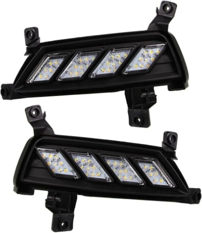 Auto Led Drl Tagfahrlicht Für Mg Zs 2017 2018 2019 Blinker Anzeige Nebel Lampe, weiß Gelb