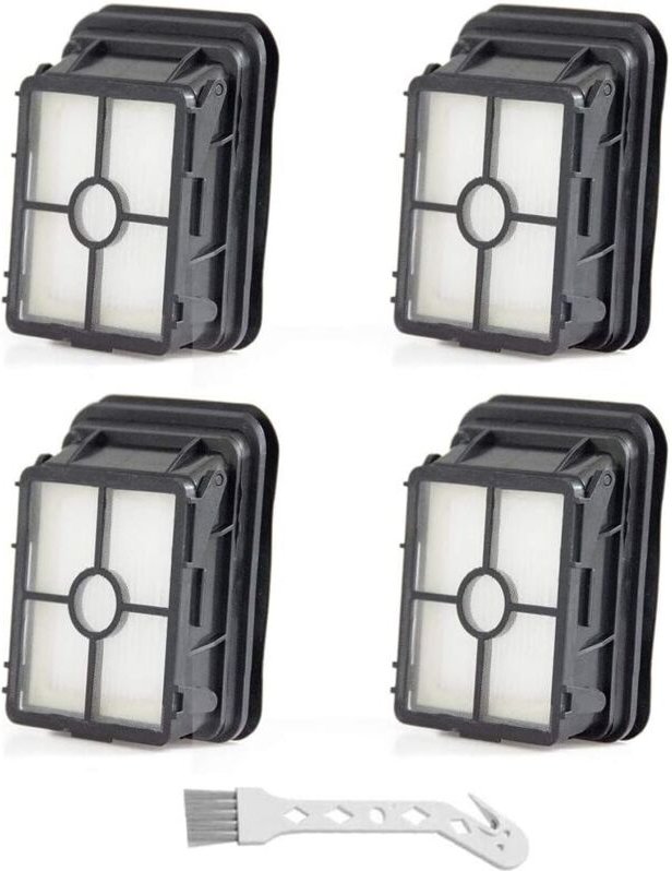 Ersandy - Bissell Crosswave 4 Stück 1866 1866F waschbare Ersatzfilter für Bissell CrossWave 3-in-1 Multi-Surface 17132 u...