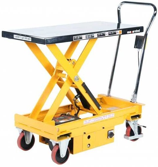 Thumbnail - Matisère - Semi-elektrischer Hubtisch - Max. Hubhöhe 950mm - Max. Last 500kg - Industrie - Logistik - Mechanische Wartun...