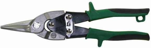 Figurenschere gerade mit Hebelübersetzung, für Edelstahlbleche geeignet, hrc 58-60, 01282240 - Freund