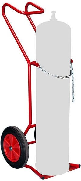 Diable-manutention - Flachenkarre für den Bau- 1 Flasche - Luftbereifte Räder - 810007885