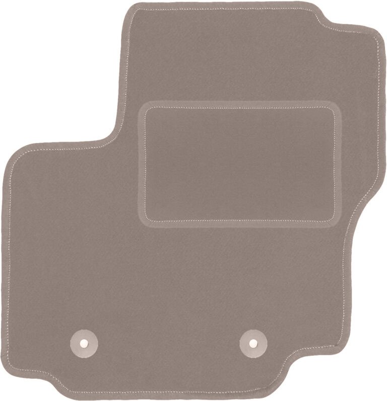 Beige Fahrermatte für: Ford S-MAX MK1 Minivan (2006-2011)