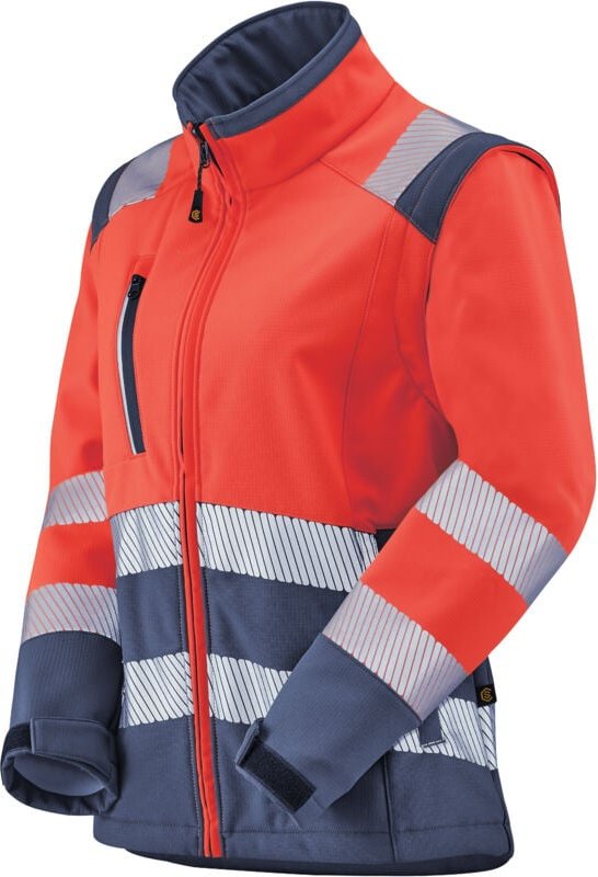 Softshell-Jacke Hv Damen Tian Neonrosa/navy 2xl