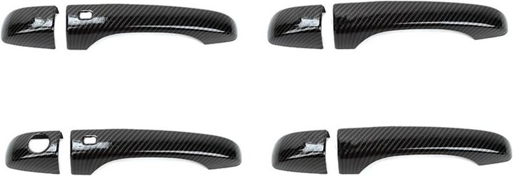 Auto-AußEntüRgriffe-Abdeckungsverkleidung für 300 300C 2011-2023 ZubehöR - ABS-Kohlefaser